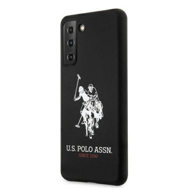 US Polo Silikone Logo Cover Galaxy S21 - Sort Black