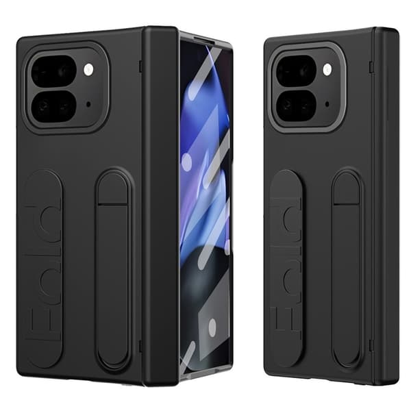 Mobilskal till Google Pixel 10 Pro Fold Wristband Kickstand Svart