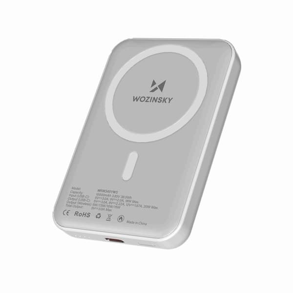 Wozinsky Powerbank 10000 mAh Magnetic - Vit Vit