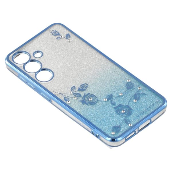 KADEM Mobilskal för Samsung Galaxy S26 Ring Kickstand TPU - Blå