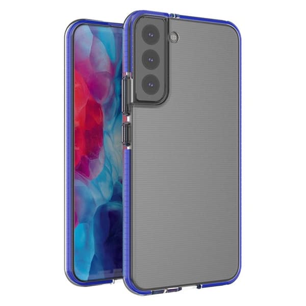 Galaxy S22 Plus Skal Spring Gel - Mörkblå Blå