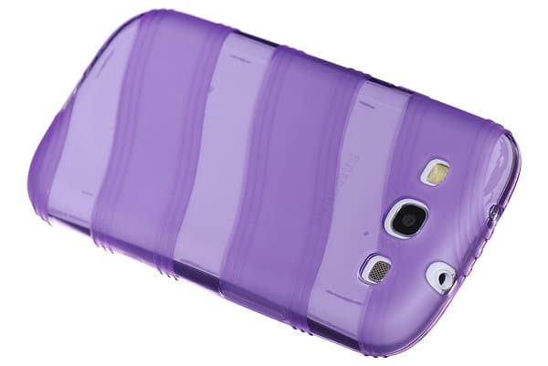 Wave FlexiCase Cover til Samsung Galaxy S3 i9300 (Lilla) Lila