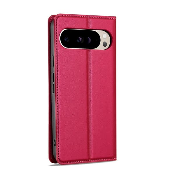 LC.IMEEKE L1 Series Google Pixel 9 Pro XL Plånboksfodral Konstläder - Röd