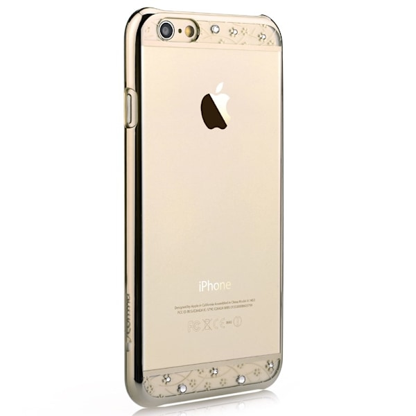 Comma BaksideSkal till Apple iPhone 6 / 6S  - Bling Guld Gul