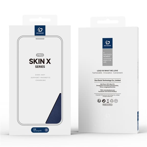Dux Ducis Galaxy A15 5G/4G Plånboksfodral Skin X Pro - Blå Blå