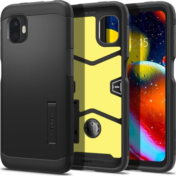 Spigen Galaxy Xcover 6 Pro Skal Tough Armor - Sort