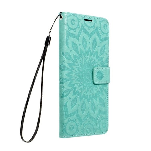 Galaxy A55 5G Plånboksfodral Mezzo - Mandala Grön
