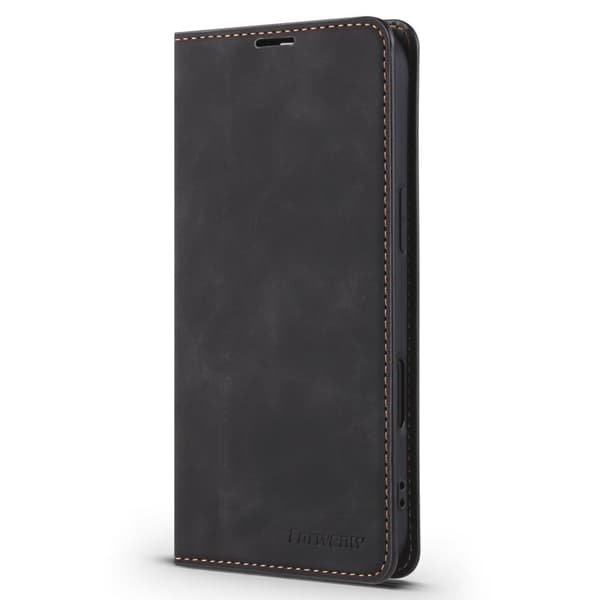 FORWENW iPhone Air Plånboksfodral Konstläder - Svart