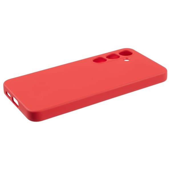 X-LEVEL Mobilskal till Samsung Galaxy S23 FE Liquid Silicone Röd