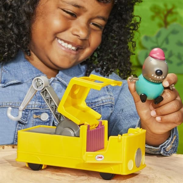 PEPPA PIG Granddad Dogs trækvogn