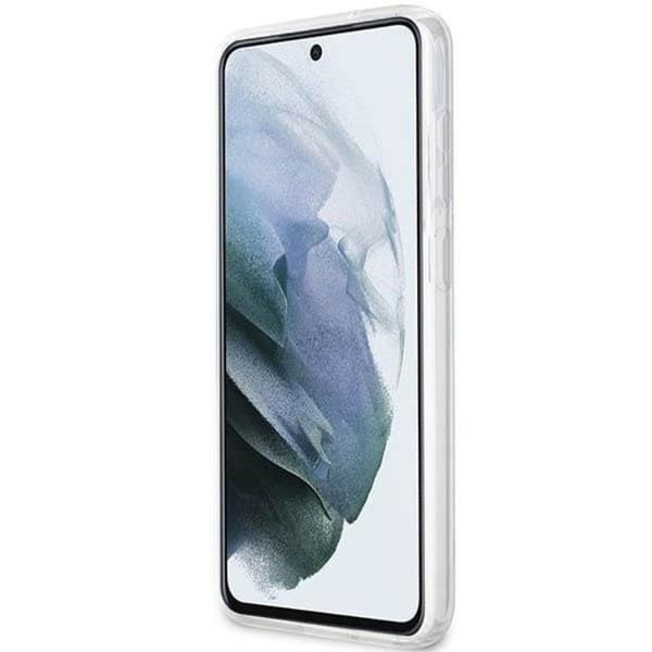 Guess Galaxy S23 Plus Mobilskal Marble - Hvid Vit