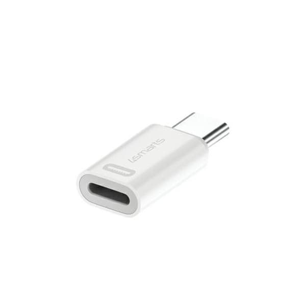 [2-pakke] 4smarts USB-C til lynadapter 27W Vit