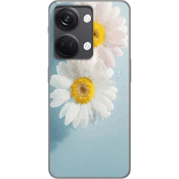OnePlus Nord 3 telefontaske med sommerblomster