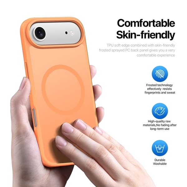 Dux Ducis Mobilskal till iPhone Air MagSafe Yind - Orange Orange