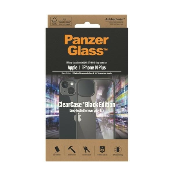 PanzerGlass Mobilskal till iPhone 14 Plus/15 Plus - Svart