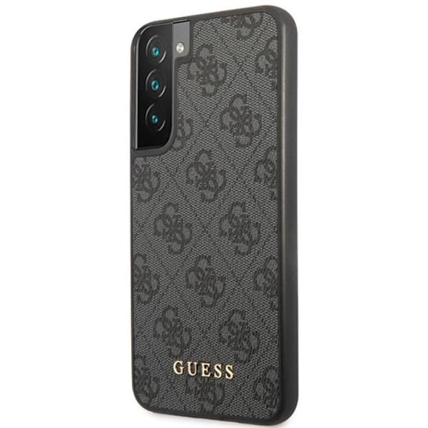 Guess Galaxy S24 Plus Mobilskal Metall Guld Logo - Svart Svart