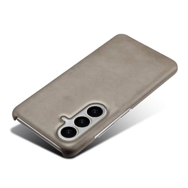 Samsung Galaxy S26 / S26 Pro Skal PU Läder Hård PC Skydd - Grå