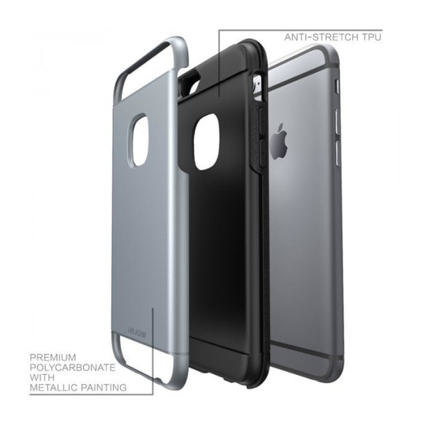 i-Blason Unity Armor Skal till Apple iPhone 6(S) Plus - Grå grå