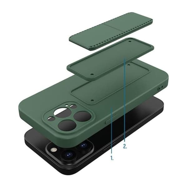 Wozinsky Kickstand Skal iPhone 13 Mini - Merensininen Blue