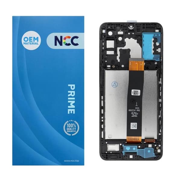 Galaxy A32 5G Skärm med LCD-display A326 NCC OEM Svart