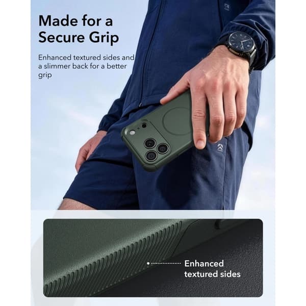 ESR Mobilskal För iPhone 17 Pro Max/18 Pro Max Magsafe Cyber Tough - Grön