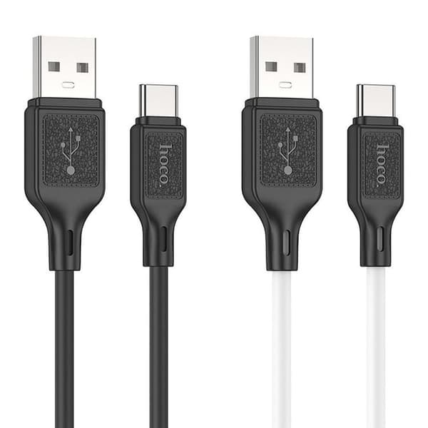 HOCO USB Till USB-C 1m Kabel 3A X90 - Svart Black