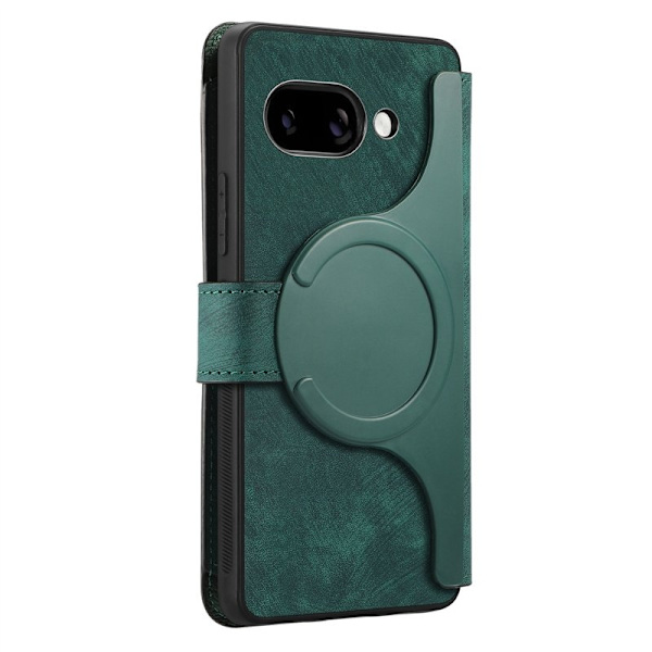 CASENEO Google Pixel 9a Plånboksfodral MW-02 Konstläder - Grön