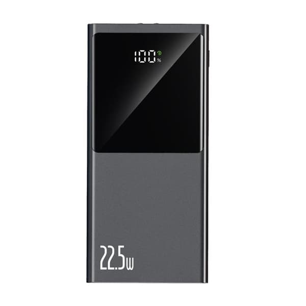 Tech-Protect Powerbank 20000 mAh - Grå Svart
