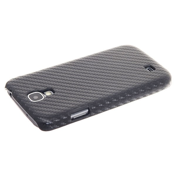 Carbon Fiber Baksideskal till Samsung Galaxy S4 i9500 - (Svart) Svart