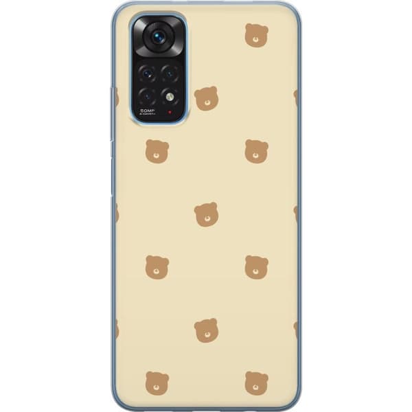 Mobilskal till Xiaomi Redmi Note 11S med Björnmönster