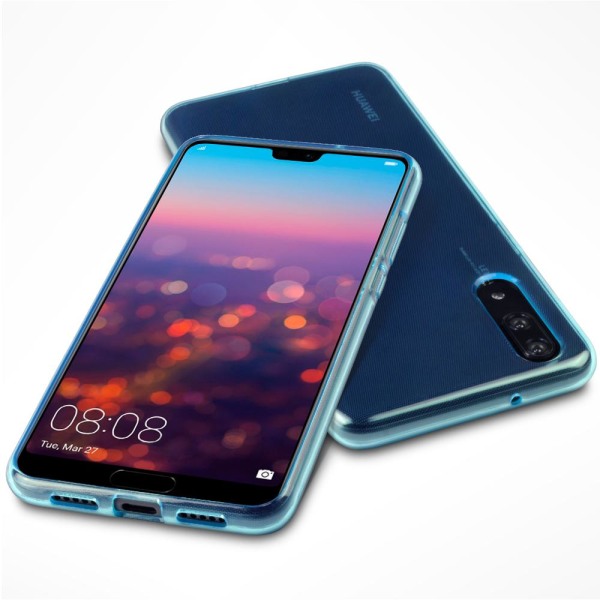 Flexiskal till Huawei P20 - Blå Blå