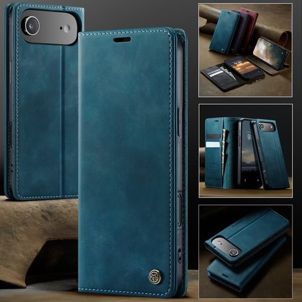 Caseme iPhone Air Plånboksfodral RFID-Skydd 033 - Grön Grön