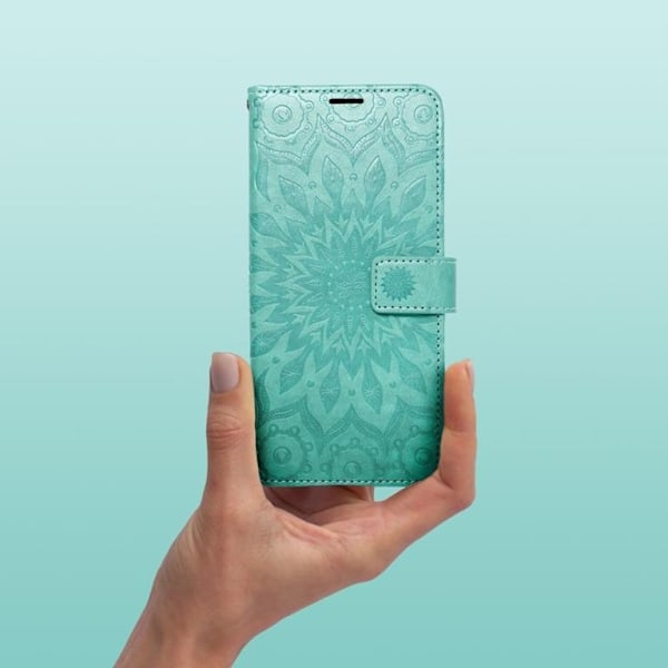 Forcell Galaxay A33 5G Fodral Mezzo - Mandala Grön