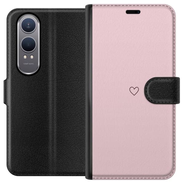 Plånboksfodral till OnePlus Nord CE4 Lite med Litet Hjärta