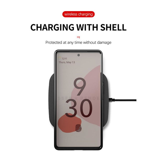 Thunder Twill Texture Skal Google Pixel 6 - Blå Blå