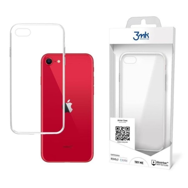 3MK iPhone 7/8/SE (2022/2020) Mobiltelefon cover Armor - Gennemsigtig