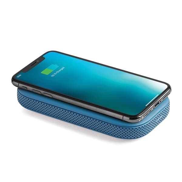Lexon Trådlös PowerBank 5000mAh med Bluetooth-Högtalare - Blå