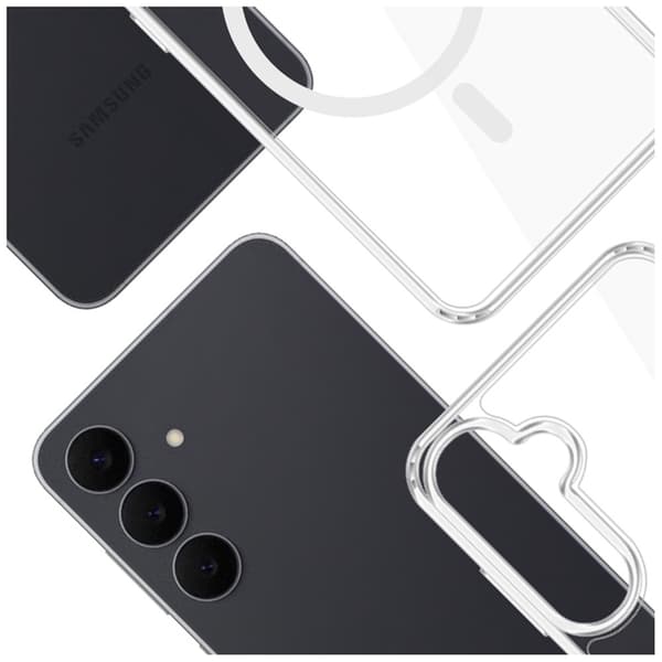 3mk Mobilskal För Galaxy S26 FE Magsafe Armor - Clear