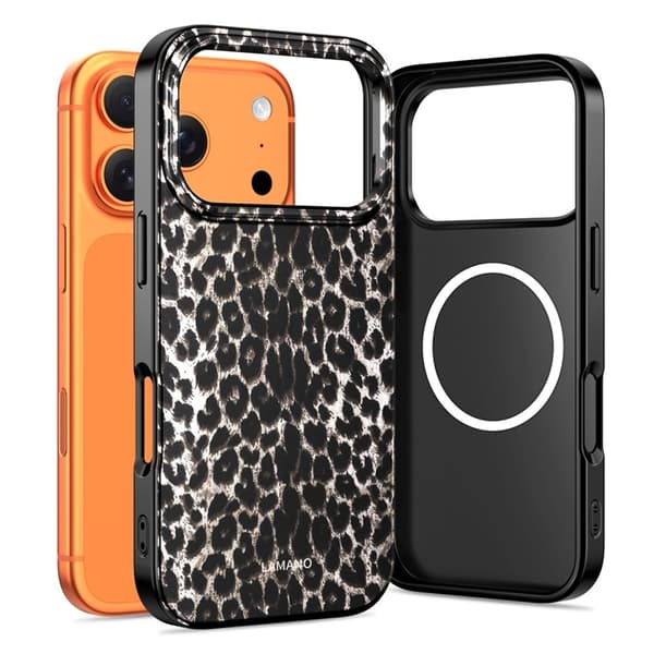 Tech-Protect Mobilcover til iPhone 17 Pro MagSafe Lamano - Leopard Brun