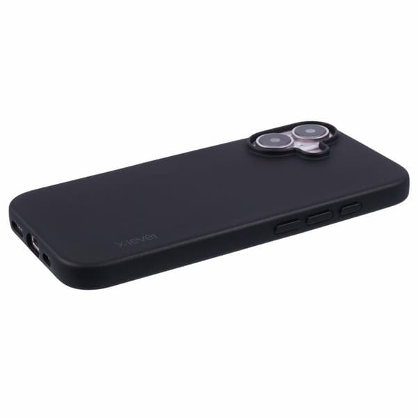 X-LEVEL Guardian Series Mobilskal till iPhone 16 TPU Skydd Svart
