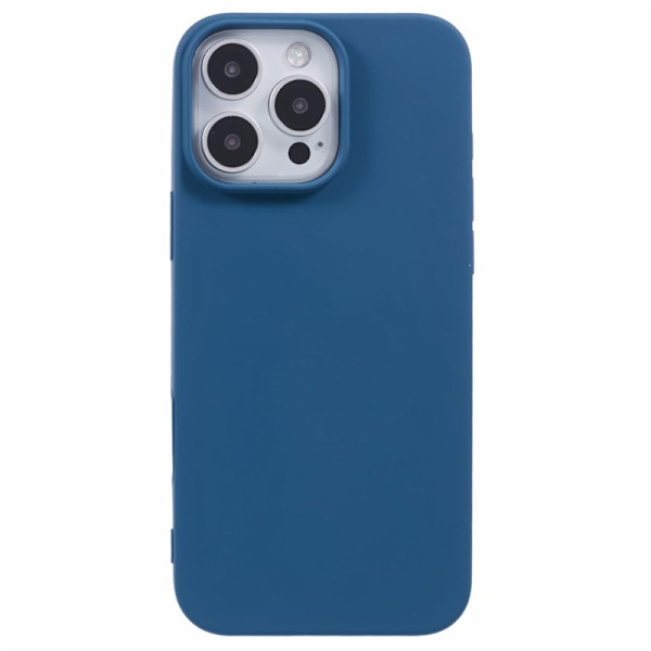 X-LEVEL Mobilskal till iPhone 16 Pro Soft TPU med Silikontextur - Blå