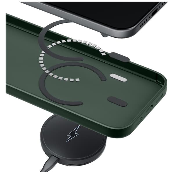 3MK Mobilskal För iPhone 17 Pro Magsafe Smoke - Grön Grön