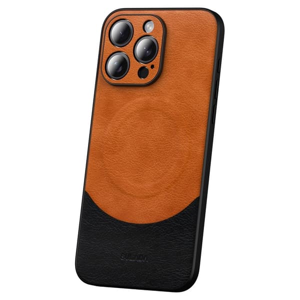 SULADA Mobilskal till iPhone 15 Pro Shockproof Orange Non-Slip Grip