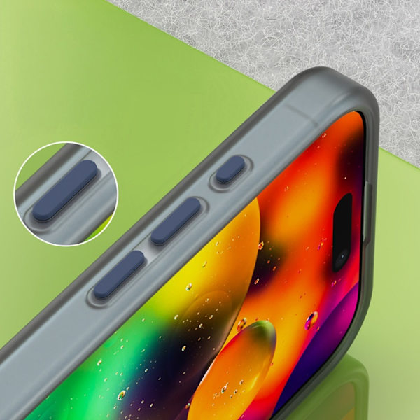 Mobilskal till iPhone 17 MagSafe Abrasive - Matte Blå Blå