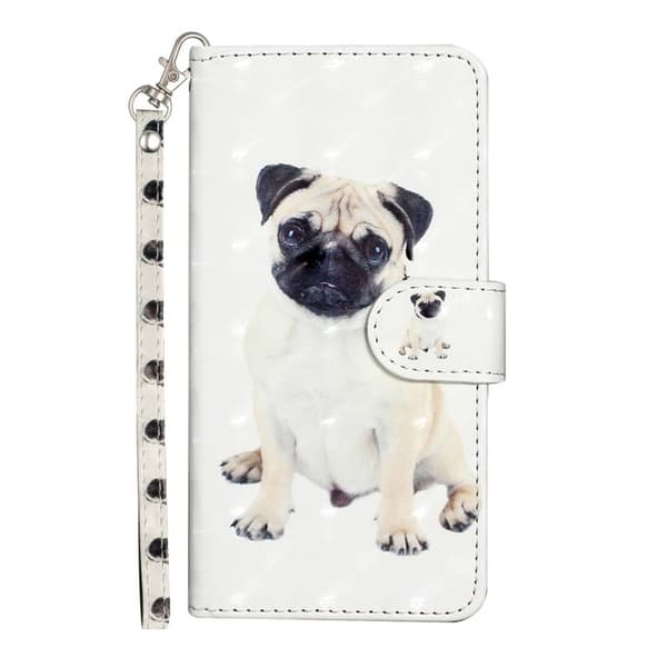 Plånboksfodral för Samsung Galaxy S26 Plus 3D-mönster Konstläder - Hund