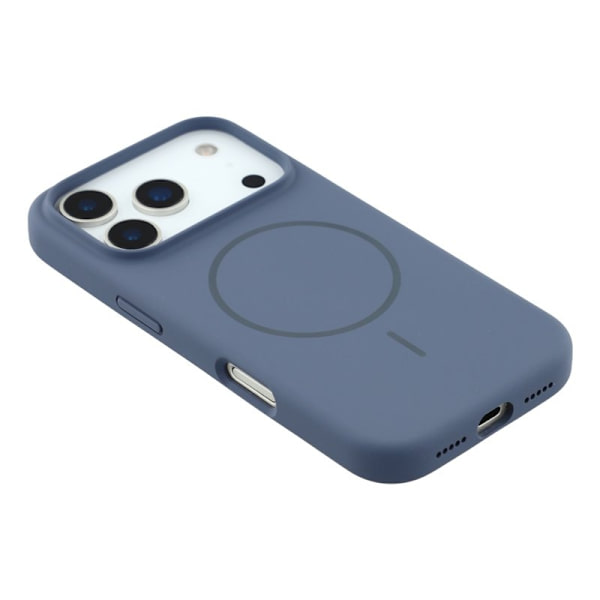 X-LEVEL Mobilskal till iPhone 17 Pro MagSafe Liquid Silicone Blå