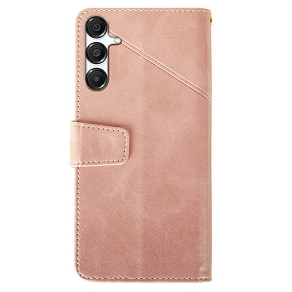 IDEWEI Plånboksfodral för Samsung Galaxy S26 Plus Konstläder Ställ - Rosa