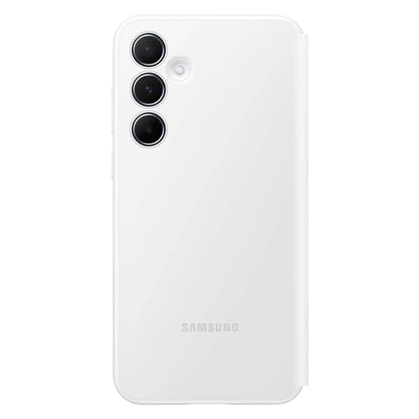 Samsung Galaxy A55 5G Plånboksfodral Smart View - Vit Vit