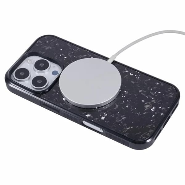 Mobilskal till iPhone 16 Pro Max Aramid Fiber Forged - Silver Silver