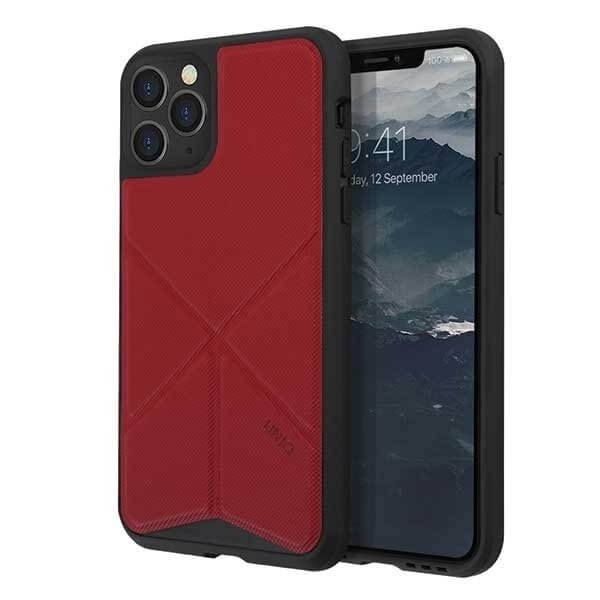 UNIQ Transforma skal iPhone 11 Pro Röd Röd